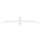 Ekena Millwork Bellingham Architectural Grade PVC Gable Bracket, 96"W x 16"H x 4"D x 4"F, 4/12 Pitch GBP096X16X0404BEL00 - alternate 4